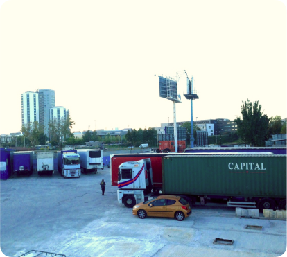 Parking de camiones
